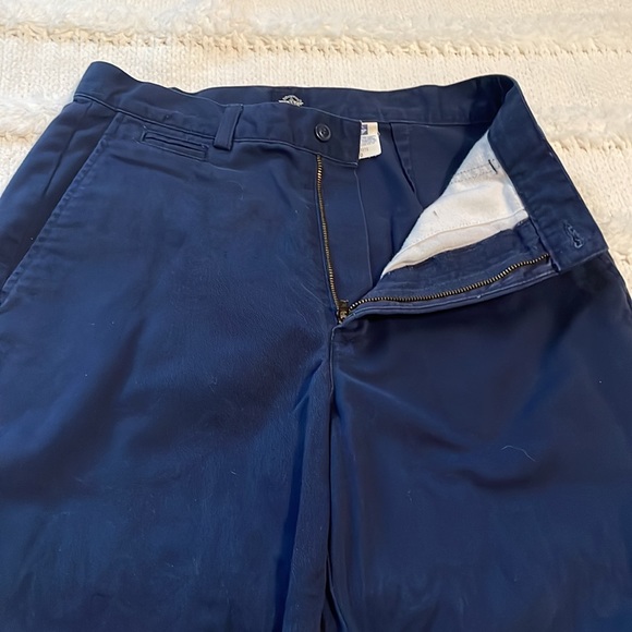 Dockers pants flat front Khakis navy blue women’s size 10 petite - Picture 5 of 9